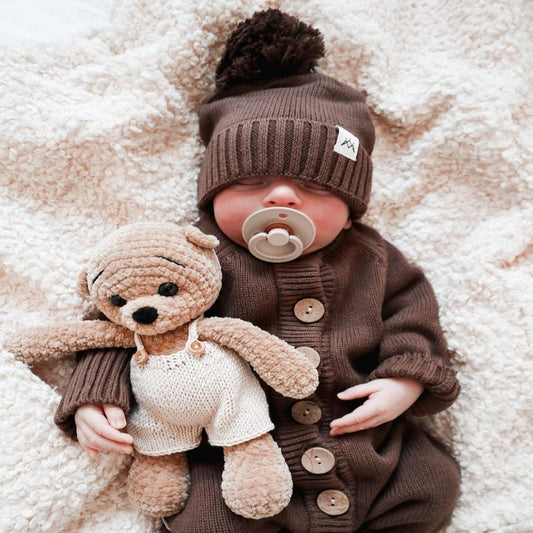 Newborn Knitted Romper