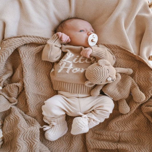 Little Honey Newborn Jumper - 100% Cotten